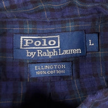 Load image into Gallery viewer, Vintage Polo Ralph Lauren "Ellington" Tartan Check Cotton Long Sleeve Button-Down Shirt