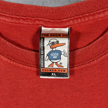 Load image into Gallery viewer, Vintage The Duck Co. "Bad Ass Coffee" Naples Florida USA Tourist Red Graphic T-Shirt