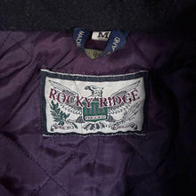 Load image into Gallery viewer, Vintage Rocky Ridge Blanket Jacket Mens M Western Southwestern Striped Lined Coat