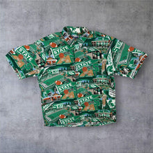Load image into Gallery viewer, Vintage Reyn Spooner Michigan State Spartans Hawaiian Shirt L NCAA Rayon 2005
