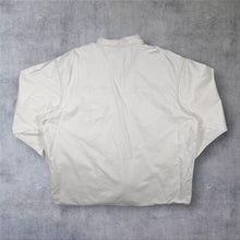 Load image into Gallery viewer, Vintage 90's Cowboy Western Aztec Panel Cream Cotton Long Sleeve Shirt