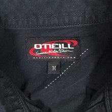 Load image into Gallery viewer, Vintage Y2K O'Neill Mens M Black Graphic Shirt Long Sleeve Grunge Surf Skate