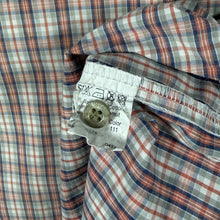 Load image into Gallery viewer, Vintage Mustang Jeans Multi Plaid Check Short Sleeve Cotton Shirt
