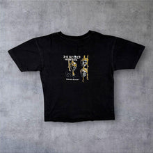 Load image into Gallery viewer, Head Hunter Sabah Borneo T Shirt L Gothic Skull Y2K Graphic Souvenir Tee