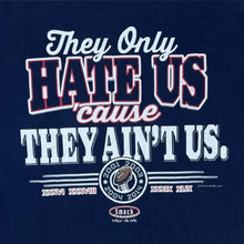 Load image into Gallery viewer, NFL New England Patriots "Dynatsy" Football Graphic Navy Blue T-Shirt