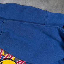 Load image into Gallery viewer, Vintage Santee NCAA Kansas Jayhawks College Graphic Blue Sweatshirt