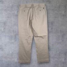 Load image into Gallery viewer, Polo Ralph Lauren Chinos Mens W36 L32 Beige Straight Leg Cotton Trousers