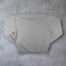 Load image into Gallery viewer, NFL Team Apparel Pittsburgh Steelers Football Embroidered Grey Crewneck Sweatshirt