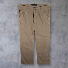 Load image into Gallery viewer, Early 00's DKNY Jeans Classic Brown Straight Leg Cotton Trousers