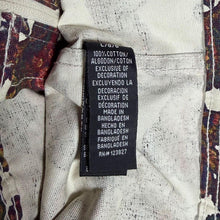 Load image into Gallery viewer, Drill Clothing Co Floral Tapestry Canvas Jacket Large Zip Trucker Streetwear