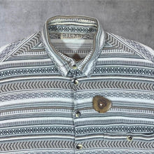 Load image into Gallery viewer, Vintage 90s Steve Sportswear Aztec Geometric Woven Shirt Mens L XL Southwestern