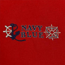 Load image into Gallery viewer, Vintage JFW Casuals “Navy Blue” Embroidered Nautical Spellout Graphic T-Shirt