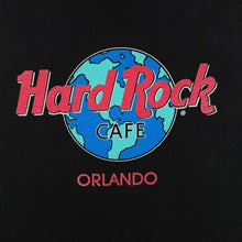 Load image into Gallery viewer, Vintage Hard Rock Cafe "Orlando" USA Tourist Logo Spellout Graphic Black T-Shirt