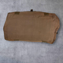 Load image into Gallery viewer, Vintage HEAD Embroidered Spellout Brown Canvas Style Weekend Duffle Holdall Bag
