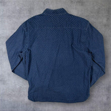 Load image into Gallery viewer, Levi's Navy Blue White Polka Dot Patterned Long Sleeve Cotton Shirt