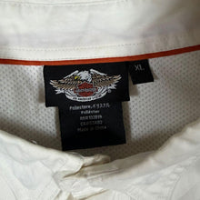 Load image into Gallery viewer, Harley Davidson MotorClothes Performance Shirt Mens XL White Mechanic Biker Y2K