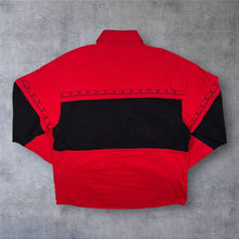 Load image into Gallery viewer, Vintage Stars & Stripes Cowboy Western Pattern Black Red Long Sleeve Shirt
