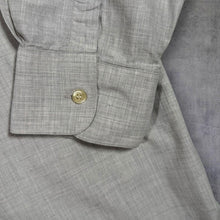 Load image into Gallery viewer, Vintage Yves Saint Laurent Pour Homme Shirt Grey Monogram Loose Fit Size 5 L XL