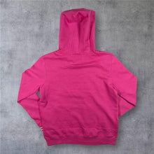 Load image into Gallery viewer, Adidas Womens XL Pink Hoodie Embroidered Big Logo 3 Stripes Pullover