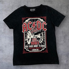 Load image into Gallery viewer, AC/DC “For Those About To Rock” Graphic Spellout Hard Rock Band T-Shirt