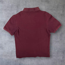 Load image into Gallery viewer, Fred Perry “Slim Fit” Mod Embroidered Mini Laurel Logo Faded Burgundy Polo Shirt