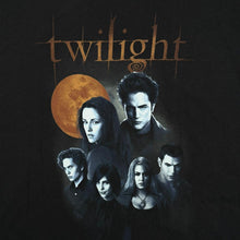 Load image into Gallery viewer, Twilight (2024) Vampire Werewolf Fantasy Movie Graphic Black Cotton T-Shirt