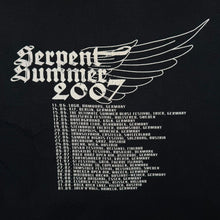 Load image into Gallery viewer, Vintage 2007 HateSphere Serpent Summer Tour T Shirt Death Thrash Metal Medium