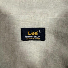 Load image into Gallery viewer, Early 00's Lee Classic Beige Short Sleeve Linen Shirt