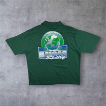 Load image into Gallery viewer, Vintage 90's Nemesis Chrysler Made In USA Souvenir Green Single Stitch Polo Shirt