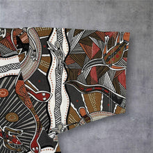 Load image into Gallery viewer, Vintage 90s Australian Aboriginal Art AOP T Shirt Large 18 Kangaroo Souvenir