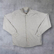Load image into Gallery viewer, Vintage Yves Saint Laurent Pour Homme Shirt Grey Monogram Loose Fit Size 5 L XL