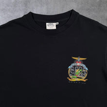 Load image into Gallery viewer, Weird Fish "Cod Jovi" Parody Spellout Graphic Black Cotton T-Shirt