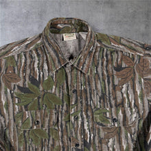 Load image into Gallery viewer, Vintage 90s Five Brother Realtree Camo Shirt XL Made USA Hunting Workwear