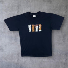 Load image into Gallery viewer, Vintage Screen Stars Dog Pet Animal Cartoon Novelty Graphic Black T-Shirt