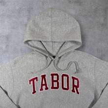Load image into Gallery viewer, Vintage MV Sport Pro-Weave "Tabor" Embroidered College Grey Hoodie
