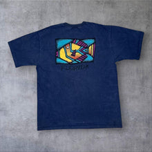 Load image into Gallery viewer, Vintage 90's Crazy Shirt Florida Art Style Fish Souvenir Graphic Single Stitch T-Shirt