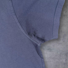 Load image into Gallery viewer, Weird Fish "Stephfin King" Parody Spellout Graphic Blue T-Shirt