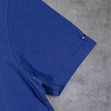 Load image into Gallery viewer, Tommy Hilfiger Denim Classic Spellout Graphic Blue Cotton Short Sleeve T-Shirt