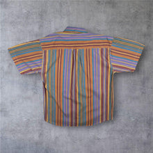 Load image into Gallery viewer, Vintage Trader Jeans Co Striped Shirt M Multicolour 90s Retro Short Sleeve