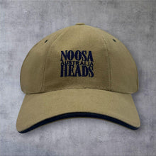 Load image into Gallery viewer, Noosa Heads Australia Retro Khaki Embroidered Baseball Cap Queensland Surf Hat
