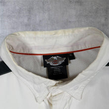 Load image into Gallery viewer, Harley Davidson MotorClothes Performance Shirt Mens XL White Mechanic Biker Y2K