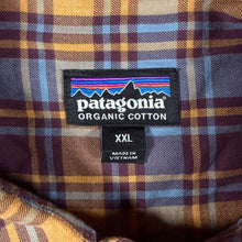 Load image into Gallery viewer, Patagonia Pima Cotton Shirt Mens XXL Plaid Long Sleeve Organic Cotton 53838