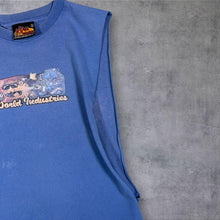 Load image into Gallery viewer, Y2K World Industries Devilman Skate T Shirt Small Sleeveless Vintage Distressed