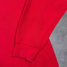 Load image into Gallery viewer, Champion Classic Big Logo Spellout Graphic Red Crewneck Sweatshirt