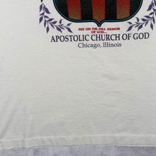 Load image into Gallery viewer, Vintage Christ (1995) Apostolic Church Of God Religious Graphic Single Stitch T-Shirt