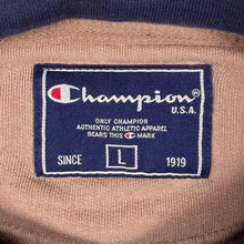 Load image into Gallery viewer, Early 00's Champion Embroidered Big Spellout Navy Blue 1/4 Zip Pullover Sweatshirt