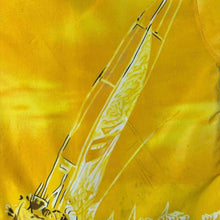 Load image into Gallery viewer, Early 00's Rivaldi Okinawa Style Gothic Y2K Graphic Yellow Short Sleeve Shirt