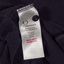 Load image into Gallery viewer, Fred Perry Classic Black Embroidered Mini Logo Long Sleeve Polo Shirt
