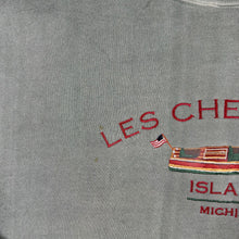 Load image into Gallery viewer, Vintage Oarsman Les Cheneaux Islands Michigan Boat Sweatshirt M Embroidered