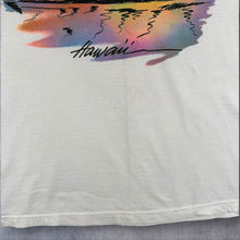 Load image into Gallery viewer, Vintage Hawaii USA Tourist Palm Tree White Graphic T-Shirt